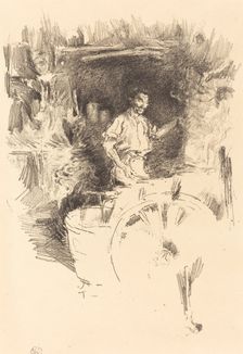 The Blacksmith, 1895/1896. Creator: James Abbott McNeill Whistler