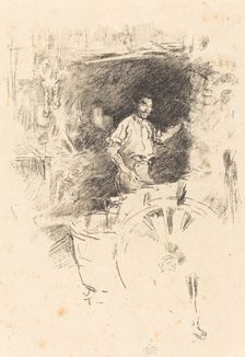 The Blacksmith, 1895/1896. Creator: James Abbott McNeill Whistler