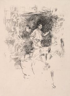 The Blacksmith, 1895. Creator: James McNeill Whistler (American, 1834-1903)