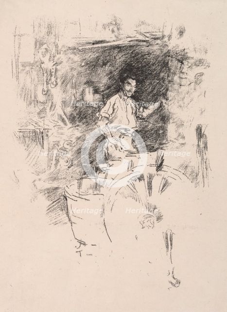 The Blacksmith, 1895. Creator: James McNeill Whistler (American, 1834-1903).