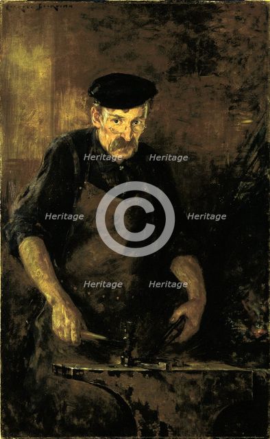 The Blacksmith, 1909. Creator: Carroll Beckwith.