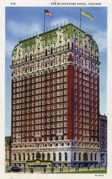 The Blackstone Hotel, Chicago, Illinois, USA, 1933