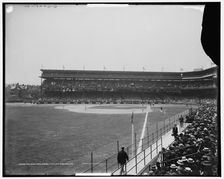 The Bleachers, Forbes Field, Pittsburgh, Pa., between 1900 and 1915. Creator: Unknown