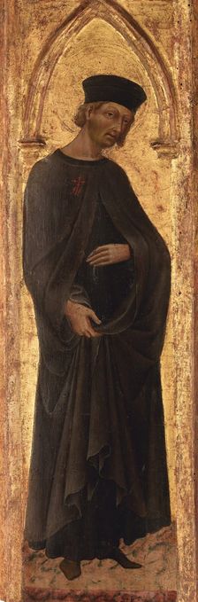 The Blessed Andrea Gallerani (died 1251), 1447-65. Creator: Giovanni di Paolo