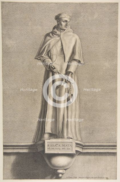 The Blessed John Mata.n.d. Creator: Nicolas Pitau.