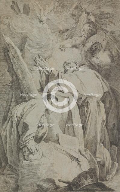 The Blessed Pietro Gambacorti of Pisa, ca 1727. Creator: Bencovich, Federico (1667-1753).