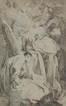 The Blessed Pietro Gambacorti of Pisa, ca 1727. Creator: Bencovich, Federico (1667-1753)