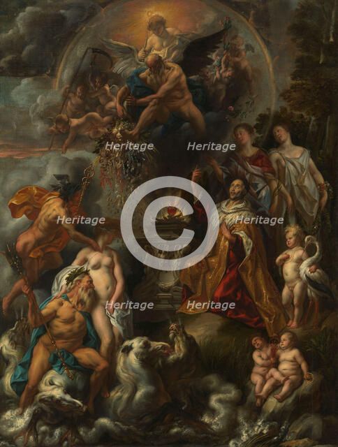 The Blessings of the Peace of Westphalia, 1654. Creator: Jacob Jordaens I.