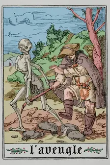 The Blind Man, 1547, (1877). Creator: Unknown