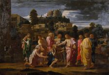 The Blind Men of Jericho 1650-1700. Creator: Nicolas Poussin