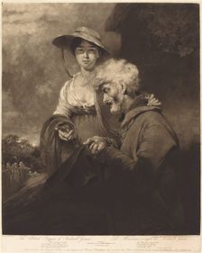 The Blind Beggar of Bednall Green, 1804. Creator: William Ward