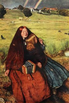 The Blind Girl 1856, (1948). Creator: John Everett Millais