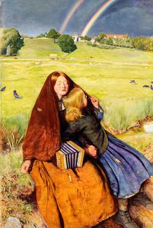 The Blind Girl, 1856. Creator: John Everett Millais