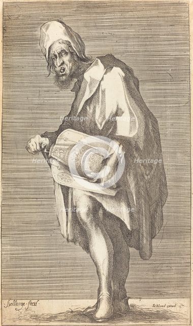 The Blind Hurdy Gurdy Player. Creator: Jacques Bellange.