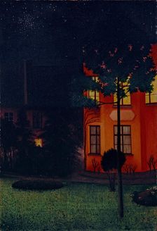 The blind house, 1892. Creator: Degouve de Nuncques, William (1867-1935)