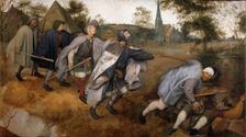 The Blind Leading the Blind, 1568. Creator: Bruegel (Brueghel), Pieter, the Elder (ca 1525-1569)