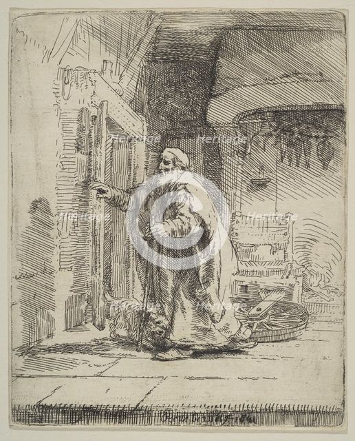 The Blindness of Tobit, 1651. Creator: Rembrandt Harmensz van Rijn.