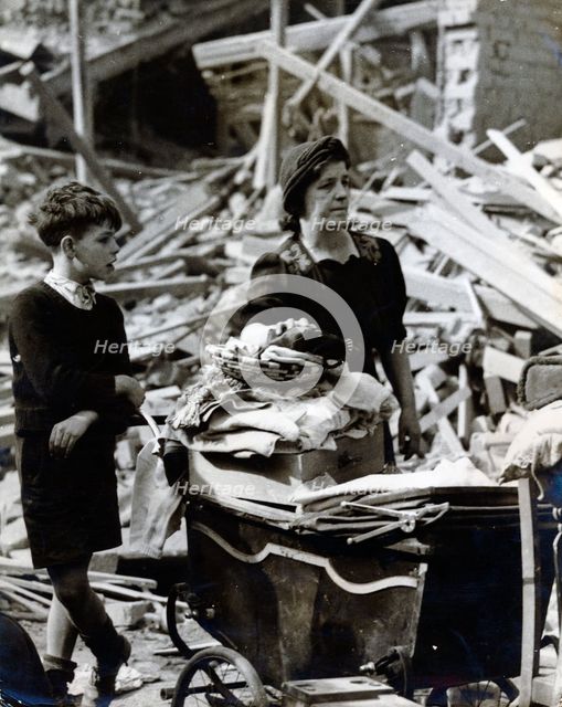 The Blitz, London, World War II, c1940-c1944. Creator: Unknown.