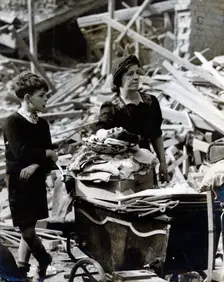 The Blitz, London, World War II, c1940-c1944. Creator: Unknown