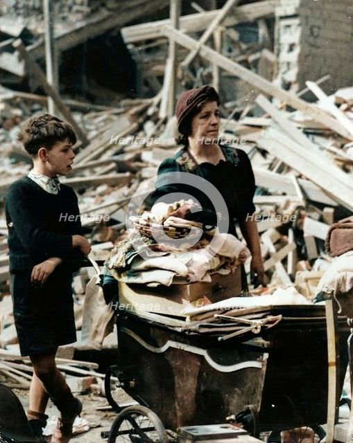 The Blitz, London, World War II, c1940-c1944. Creator: Unknown.