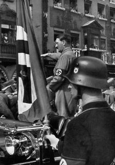 The Blood Flag of 1923, Nuremberg, Germany, 1936