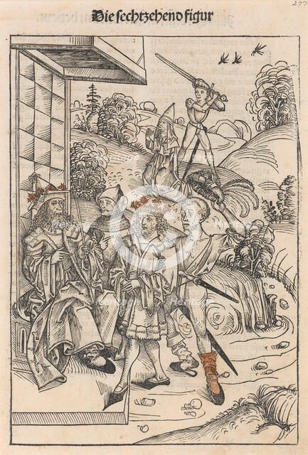 The Bloodthirsty King, 1491. Creator: Michael Wohlgemuth.