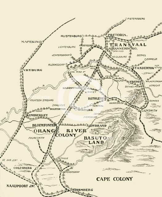 'The Blockhouse System', 1902. Creator: Unknown.