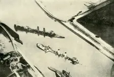 The Blocking of Zeebrugge Harbour (1919). Creator: Unknown