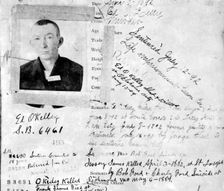 The blotter on the man who killed Robert Ford, c1892 (1954)