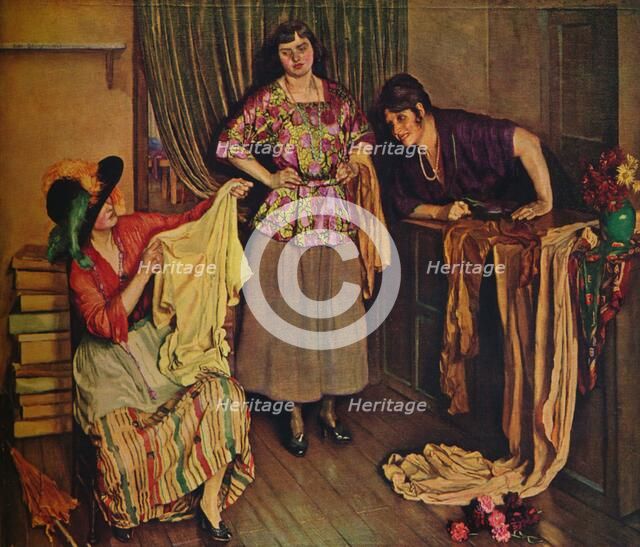 'The Blouse Shop', 1925. Artist: Isabel Codrington.