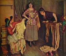 The Blouse Shop 1925. Artist: Isabel Codrington