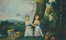 The Blunt Children 1766-1770, (1948). Creator: Johan Zoffany