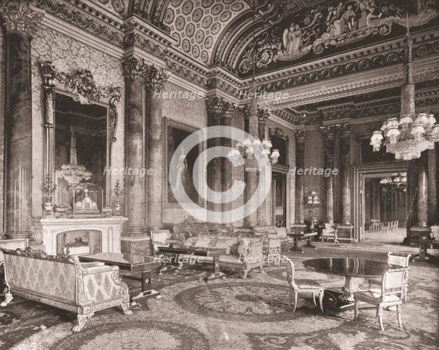 The Blue Drawing Room, Buckingham Palace, London, 1894. Creator: Unknown.