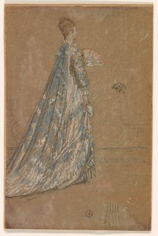 The Blue Dress, 1871. Creator: James Abbott McNeill Whistler