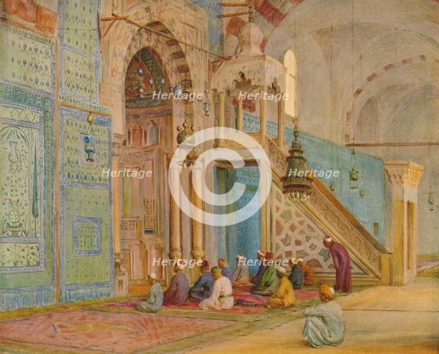 'The Blue Mosque', c1905, (1912). Artist: Walter Frederick Roofe Tyndale.