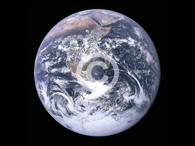 The Blue Marble - Earth from space, December 7, 1972.  Creator: NASA.