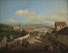 The Blue Palace in Warsaw, 1779. Creator: Bellotto, Bernardo (1720-1780)