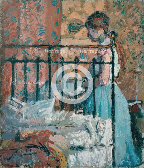 The Blue Petticoat, c1912. Creator: Spencer Gore.