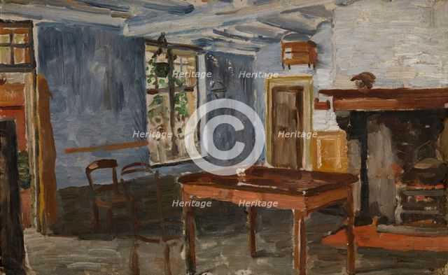 The Blue Tavern, c1860-1900. Creator: Constantin Emile Meunier.