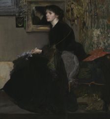 The Blue Thistle, 1904. Creator: Emile Vloors