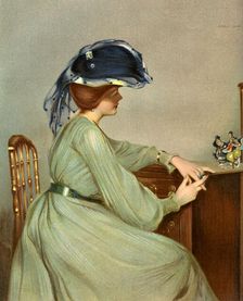 The Blue Veil 1904. Artist: George Henry