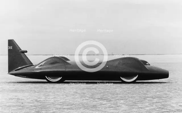 The Bluebird CN7 at Lake Eyre, Australia, 1963. Artist: Unknown