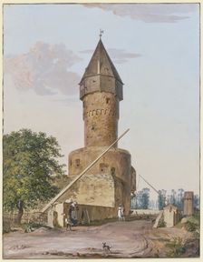 The Bockenheimer Warte in Frankfurt am Main. Creator: Anton Radl