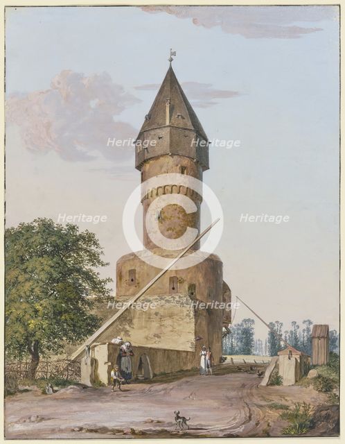 The Bockenheimer Warte in Frankfurt am Main. Creator: Anton Radl.