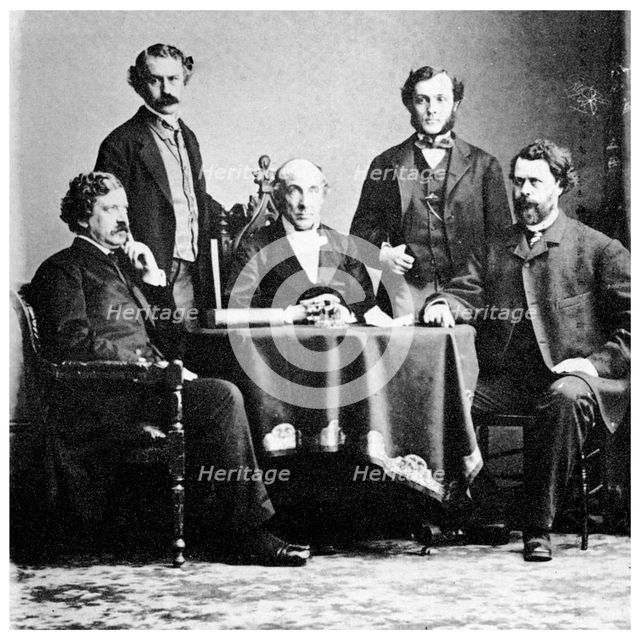 The Board of New York Police Commissioners, c1860 (1955). Artist: Unknown