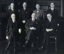 The board of the Wellcome Foundation Ltd, 1945. Creator: Unknown