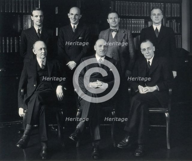 The board of the Wellcome Foundation Ltd, 1945. Creator: Unknown.