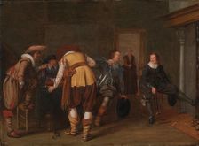 The Board Game Players, 1629. Creator: Pieter Symonsz Potter