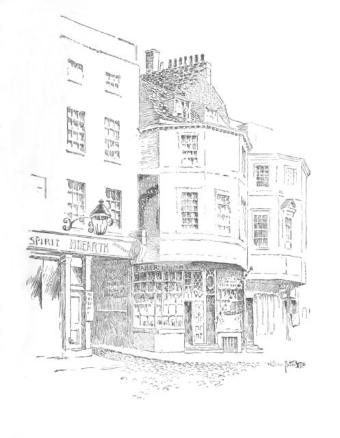 'The Boar's Head Inn, King Street', c1897. Artist: William Patten.