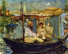The Boat 1874, (1937). Creator: Edouard Manet
